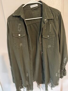 Kell Parker Olive Green Utility Jacket